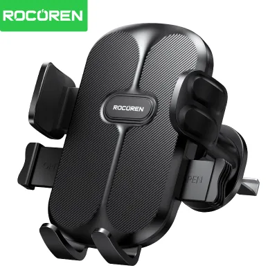 Rocoren Gravity Car Phone Holder Air Vent Clip Car Mount Stand For iPhone 17 Pro Max Sumsung Xiaomi Huawei Holder Smartphone Support