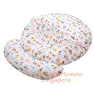 Anti-Spit-Up Feeding Pillow |15° Ergonomic Design | Adjustable Strap & Safety Buckle|Rainbow Culture