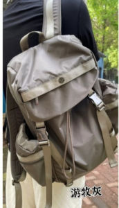 2026 New lulu Lulu wunderlust Sports and fitness bag yoga backpack casual backpack travel bag