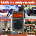 Retekess TR110 Radio FM Receiver Portable SSB Shortwave Radios AM FM All Waves Full Band CB AIR Band Ham Radio SW MW LSB VHF UHF. 