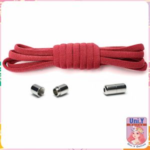Uni.Y เชือกรองเท้า ไม่ต้องผูก สายยืดหยุ่นได้ดี Elastic metal shoelace buckle cover