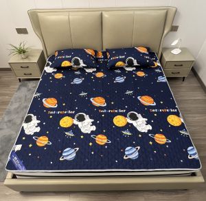 ผ้ารองฉี่ กันน้ำ แผ่นรองกันเปื้อน เกรดพรีเมี่ยม ลายอวกาศ