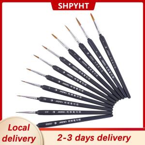 [COD] SHPYHT Local delivery Ship within 24 hours Miniature Paint Brush Professional Nylon Brush Acrylic Painting Thin Line Pen