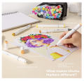 Ohuhu Alcohol Markers BRUSH & CHISEL Tipped Art Marker Set for Artist Adults Coloring Sketching Drawing Alcohol-based Ink - Brush Chisel Dual Tips - Honolulu - Colors w/ 1 Blender and Case. 