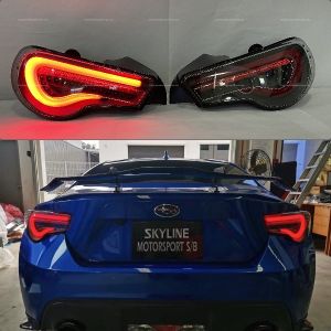 Toyota 86 GT86 Subaru BRZ Led Tail Lamp Bar Carbon Base Valenti Japan