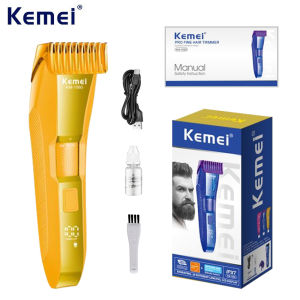 Kemei KM-1560 Digital Display Hair Clipper Rechargeable Cordless for Home and Professional Use
