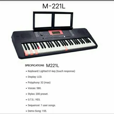 PAKET Keyboard medeli m221l recomended