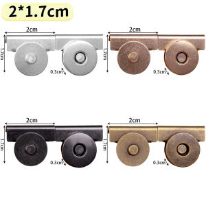 KHÓA NAM CHÂM KẸP VẢI SET 4 BỘ - CÚC HÍT NAM CHÂM CHO TÚI XÁCH VÍ DA PHỤ KIỆN THỜI TRANG CAO CẤP