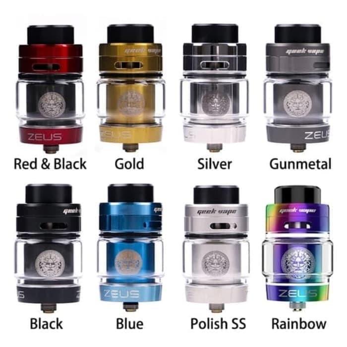 NEW ZEUS DUAL RTA 26mm GEEK VAPE Tank Rda Rdta Vape