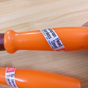 Dao bào hai lưỡi Thái dao gọt hai lưỡi chính hãng Thái Lan Cán Vàng - 22cm