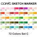 Copic Sketch Marker Set 72 C. 