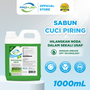 Sabun Cuci Piring DISHWASHING Liquid PREMIUM PROKLEEN 1000mL