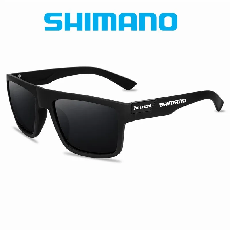 Shimano Polarized Fishing Glasses Men Cycling Sunglasses Outdoor Sports Goggles  Camping Hiking Driving Eyewear UV400 Sun Glasses