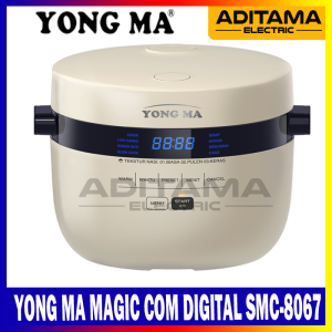 YONG MA MAGIC COM LOW CARBO DIGITAL 2 LITER SMC 8067/ YONGMA RICE COOKER LOW CARBO SMC8067