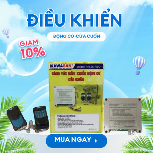 Công Tắc Điểu Khiển Động Cơ Cửa Cuốn RFC06-RMC1 - Kawasan