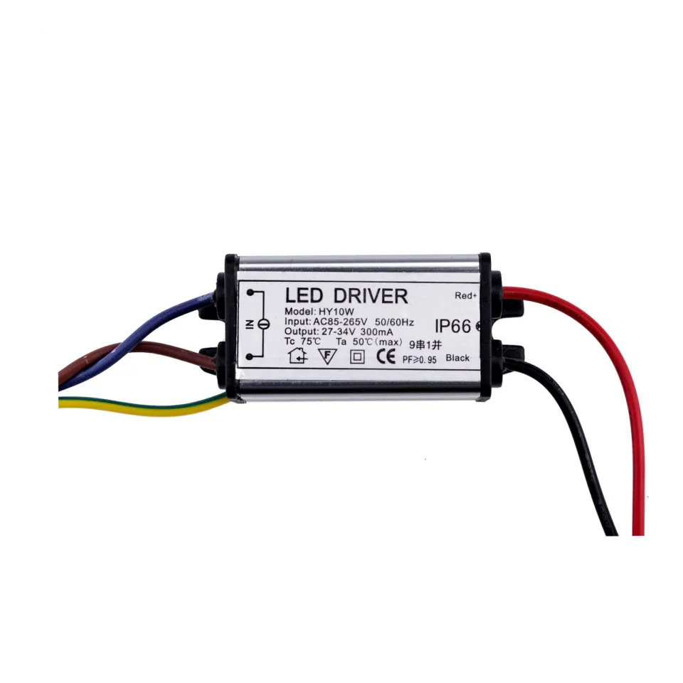 Waterproof LED Driver Power Supply 10W-100W For Floodlights (12V/24V/36V Output)