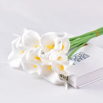 Bunga Imitasi Lili Artificial Dekorasi / Bunga Lili Bahan Latex Plastik / Bunga Palsu / Dekorasi Rumah / Pernikahan bunga / Artificial Bunga