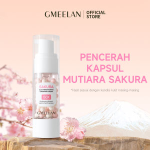 GMEELAN 4PCS KITS Wajah Exfoliating Gel Scrub Exfoliasi Blood Orange 50g + Whitening Lazy Cream 30g + Krim Pemutih Ketiak Sakura 30g+Sakura Gunta Deodorant Spray 50ml