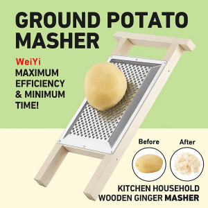 Multifunctional stainless steel potato masher