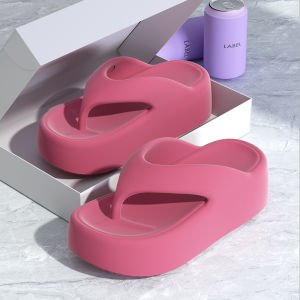 Free Shipping 6.0 Thick-Soled Flip-Flops For Women Suitable For Outdoor Wear In Summer New Style For Home Indoor And Beach Use With Non-Slip Soles