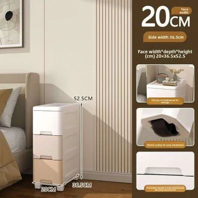 Storage Cabinetplastic Cabinetdrawer Style Storage Cabinetbedroom Bedside Tablestorage Rack
