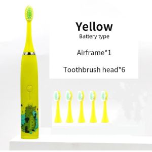 Local Childrens Ultrasonic Electric Toothbrush 4 Modes for Tooth Protection