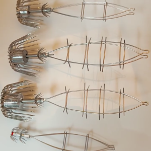 ตะขอเบ็ดปลาหมึกสองชั้นร่มแบบสองชั้นเบ็ดตะขออุปกรณ์ตกปลา22/24/26กรงเล็บเบ็ดตกปลาเบ็ดตกปลาอย่างรวดเร็ว