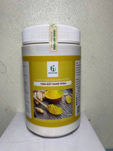 Tinh bột nghệ vàng Trung Huy foods hộp 500g củ nghệ bột nghệ hỗ trợ người đau dạ dày đẹp da