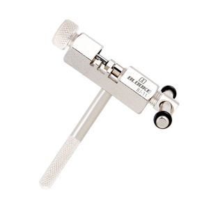 Durable Bike Chain Removal Tool for Single Speed&Multi-Speed Bikes Full Steel CNC Construction Replaceable Pin Long Lasting