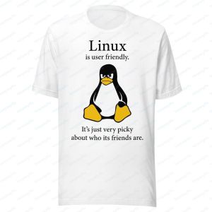 [Local Stock] VCC Funny Penguin Coder Programmer Linux Tshirt Summer Short Sleeve Casual Fashion Loose Harajuku Hip Hop Punk Man Women Streetwear