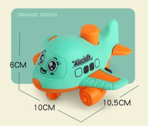 ของเล่นเครื่องบินมหาสนุก กดแล้ววิ่ง ของเล่นเครื่องบิน ของเล่นไขลาน น่ารัก น่าเล่น ของเล่นเด็ก เครื่องบินของเล่น