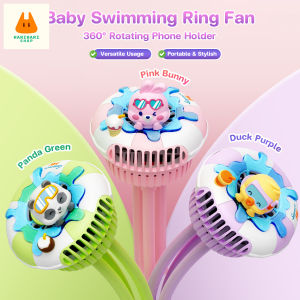 Octopus Style Baby Stroller Fan 360° Direction Rotatable Handheld Octopus Mini Fan Mudah Alih Kipas