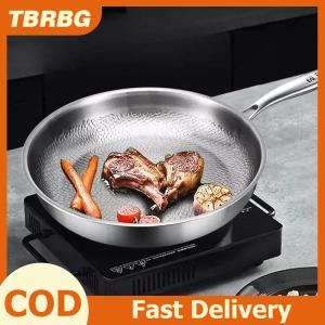 TBRBG Titanium Hammered Pan Pro With Lid Titanium Pans For Cooking Durable Scratch Resistant Non Stick Titanium Nutri Pan For Cooking