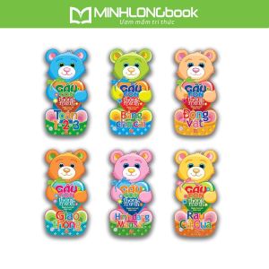 Sách: ComBo Gấu Con Thông Minh (6 Cuốn) - Dành Cho Trẻ Mẫu Giáo