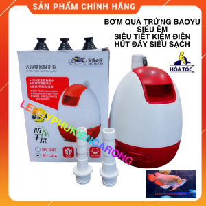 "Hoàn tiền đến 10%" Bơm Bể Cá Chuyên Dụng Hút Đáy Siêu Sạch BAOYU BY-302 BY-303 BY-304 BY-305 BY-306 BY-307