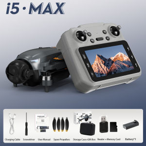 i5 MAX 4.5-inch screen remote control drone/GPS positioning 4K high-definition aerial photography