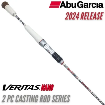 2024 Abu Garcia Veritas Nano - 2pc Casting Rod Series