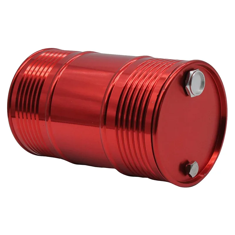 Sbonxond RC Car Metal Gas Tank Decoration - Openable Cover For 1/10 Scale D90, TRX4, CC01, SCX10