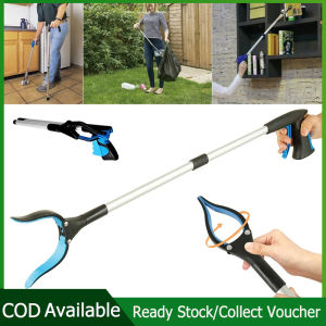 Litter Picker Grabber with Magnetic 32" Foldable Reacher Grabber Tool Garden Leaf Grabber Stick
