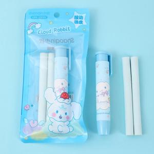 Penghapus Pensil Mekanik Sanrio 1 set / Hapusan Mekanik Motif Lucu / Penghapus Pensill Mekanik Anak Sd