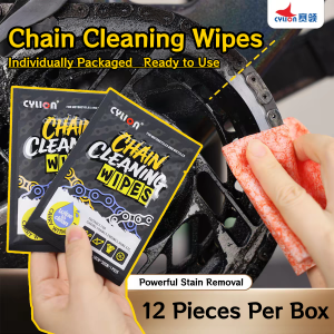 Bicycle Chain Cleaning Wipe Portable Individually Wrapped Grease & Dirt Remover Large Wipes 18*30cm