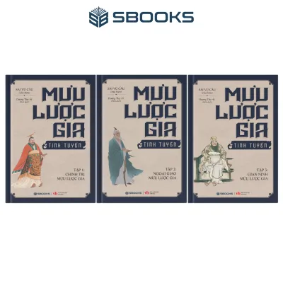 Bộ 3 Cuốn Sách Boxset - Mưu Lược Gia (Tinh Tuyển) - SBOOKS