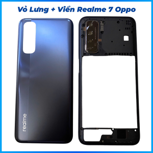 Vỏ lưng + viền realme 7 oppo mới