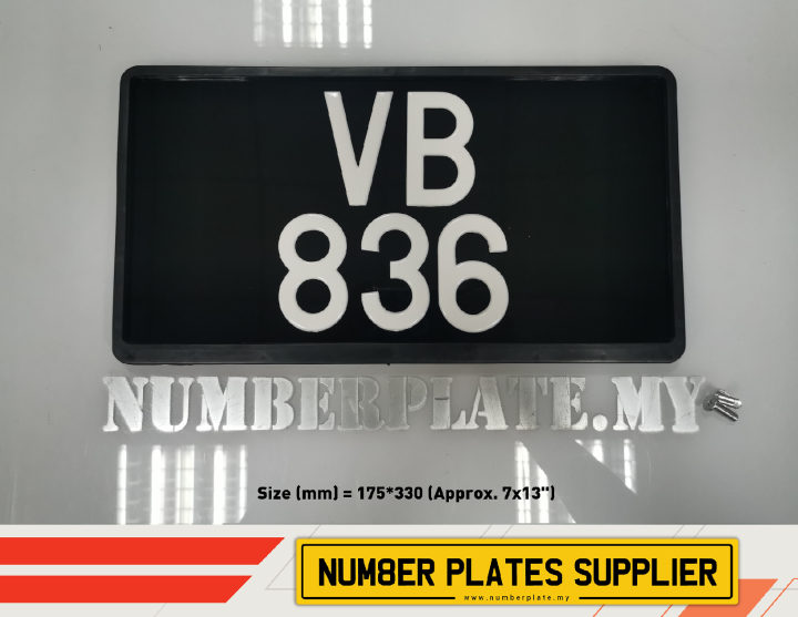 Car plate shop cover lazada