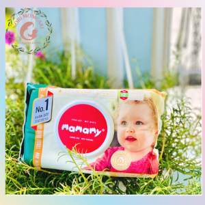 Khăn ướt Mamamy chính hãng 100 tờ/gói không mùi/có mùi chống hăm chống rôm sảy và dưỡng ẩm cho bé