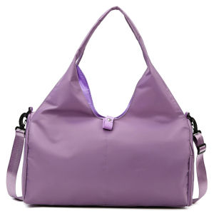 Women Yoga Bag Gym Sports Training Shoulder Bag Fitness Dance Travel Storage Bags Female Tote Dry Wet Handbags Weekend Bag