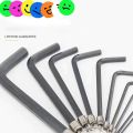 COD 10pcs Hexagon / Hex Key Ring Wrench Set Allen Wrenches. 