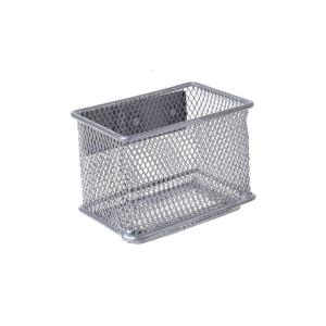 Durable Refrigerator Wire Mesh Magnetic Basket Storage Box Kitchen School Cabinet Sundries Pen Makeup Organizer
