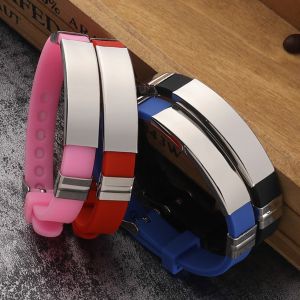 SILICON Stainless Steel gelang WANITA TITANIUM MODEL WARNA WARNI