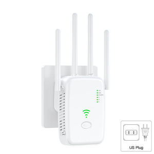 Kebidumei 1200Mbps 5Ghz Wireless WIFI Repeater 2.4G 5G WIFI Signal Amplifier Extender Router WIFI Network Lan  WIFI